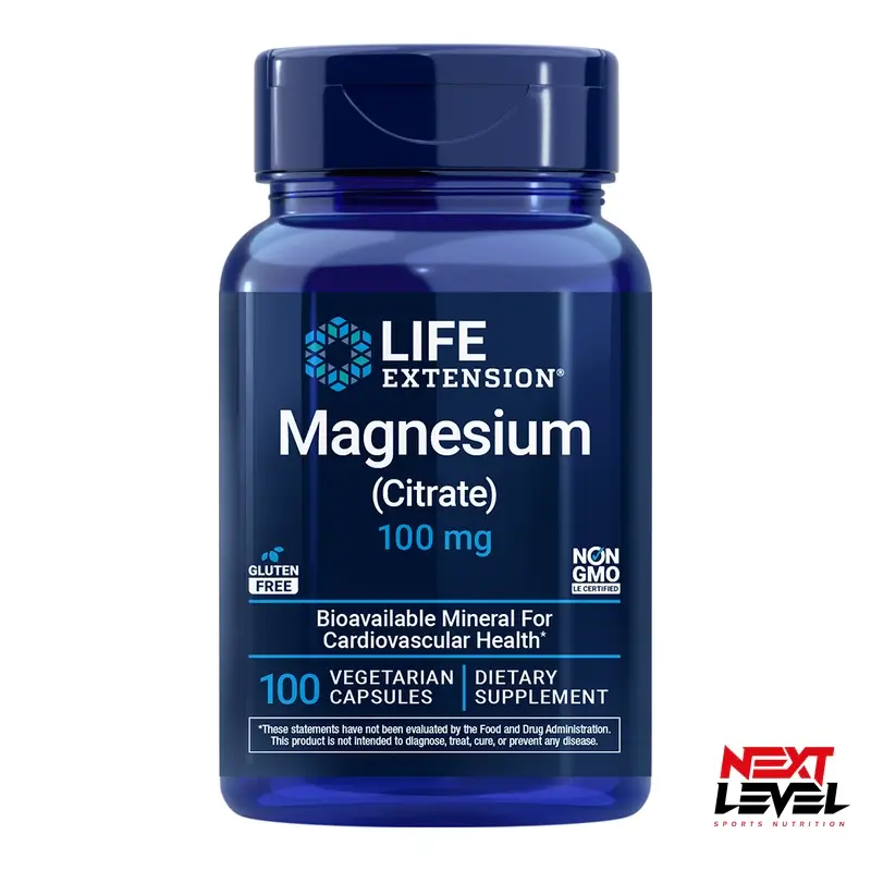 Life Extension Magnesium Citrate - Next Level Sports Nutrition