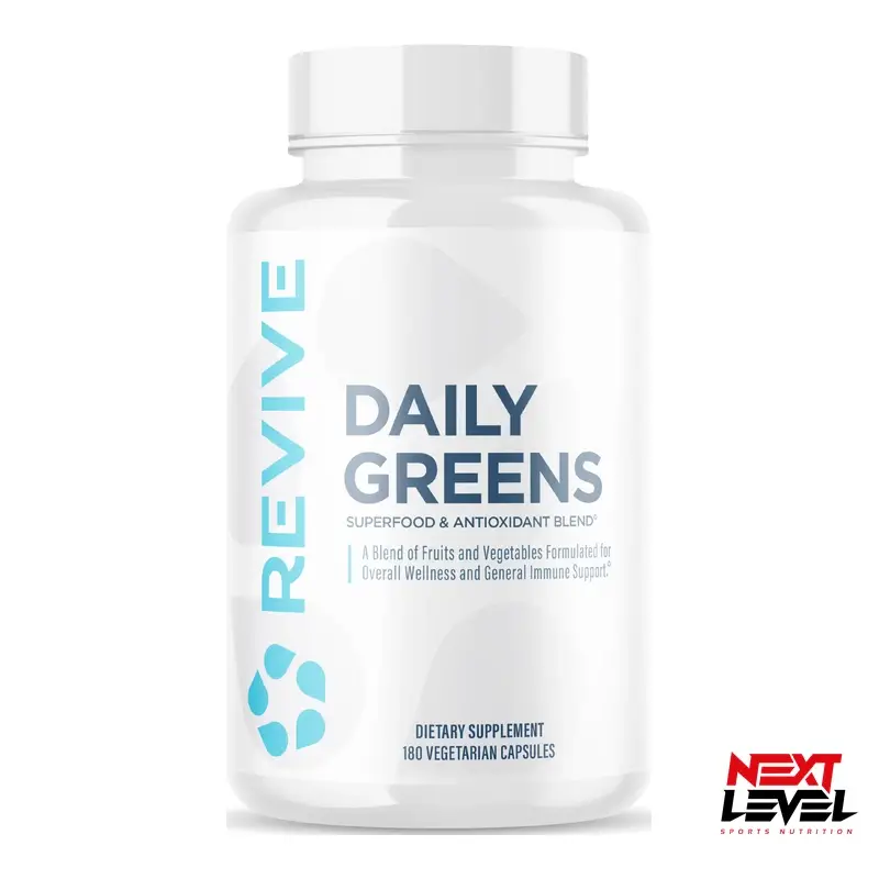 Revive Daily Greens Capsules - Next Level Sports Nutrition