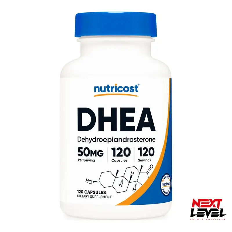 Nutricost DHEA 50mg 120 Capsules - Next Level Sports Nutrition