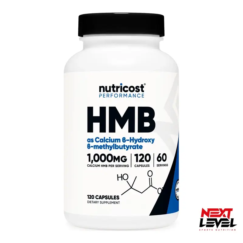 Nutricost HMB 1000mg 120 Capsules - Next Level Sports Nutrition