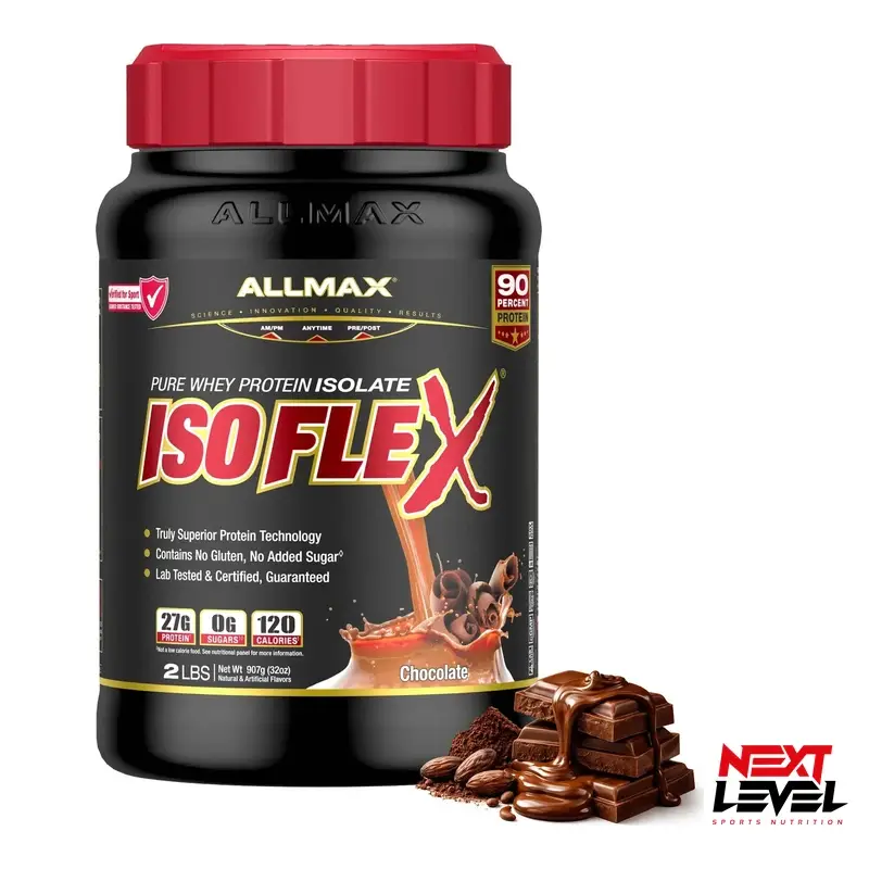 Allmax Isoflex 2lb - Chocolate - Next Level Sports Nutrition