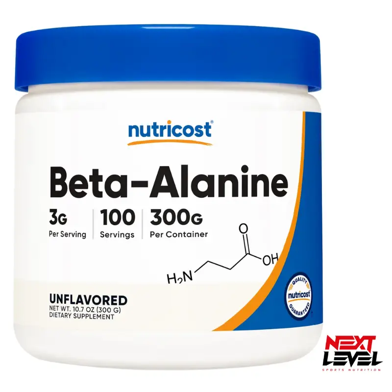 Nutricost Beta Alanine 300g 100 servings
