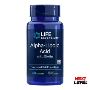 Life Extension Alpha Lipoic Acid with Biotin 60 caps