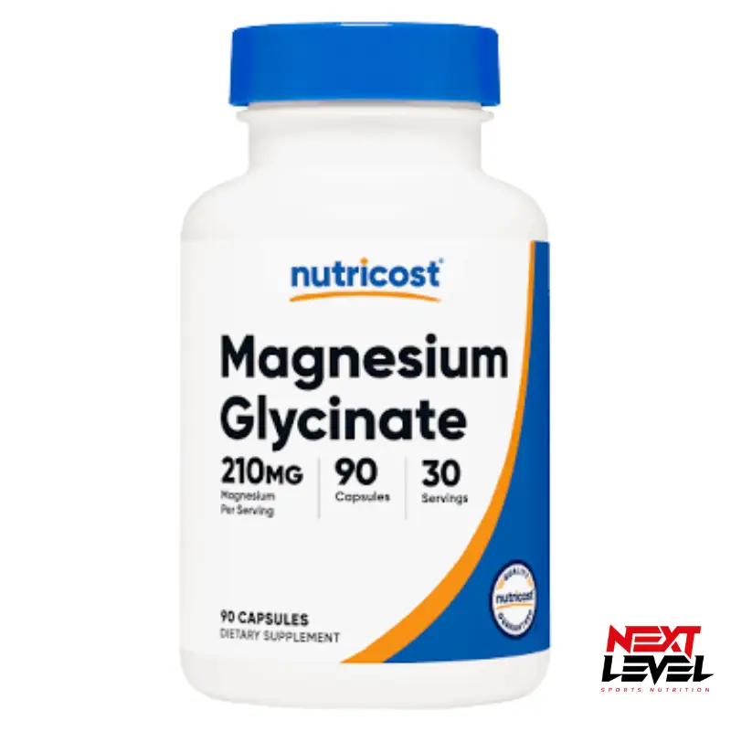 Nutricost Magnesium Glycinate Capsules 210mg 90ct
