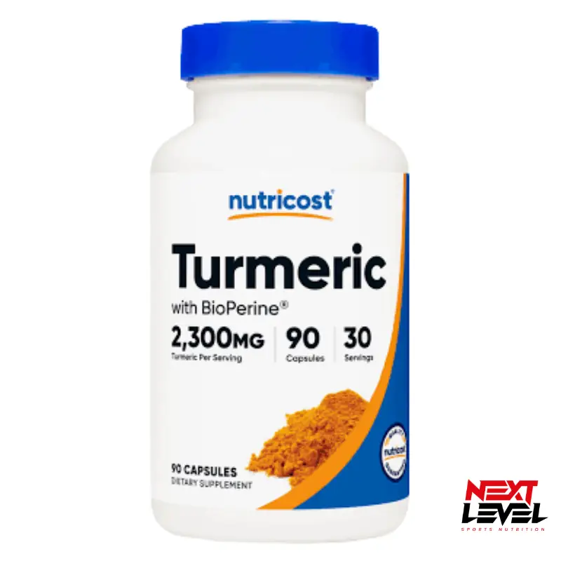 Nutricost Turmeric with Bioperine 2300mg 90ct