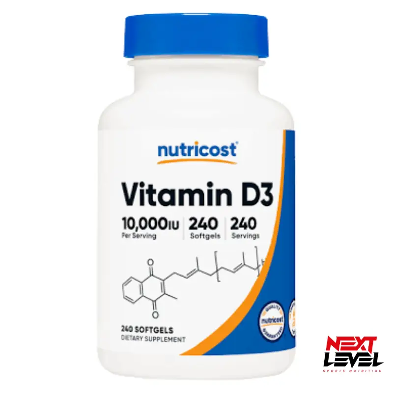Nutricost Vitamin D3 10,000IU 240 servings