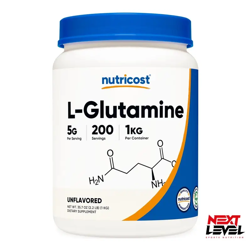 Nutricost L-Glutamine 1kg - Next Level Sports Nutrition