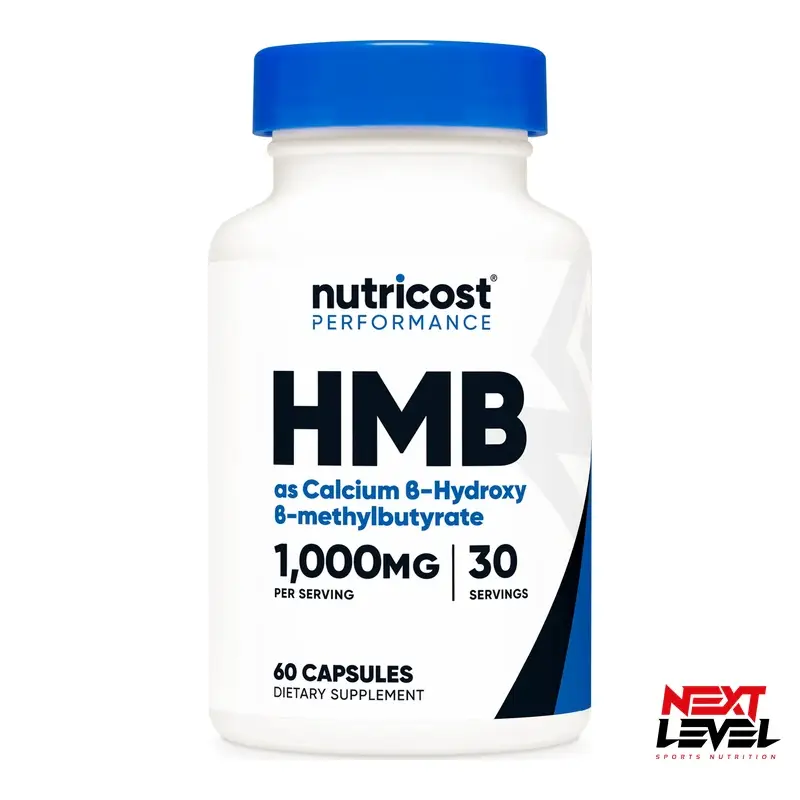 Nutricost Performance HMB 1000mg 60 Capsules - Next Level Sports Nutrition